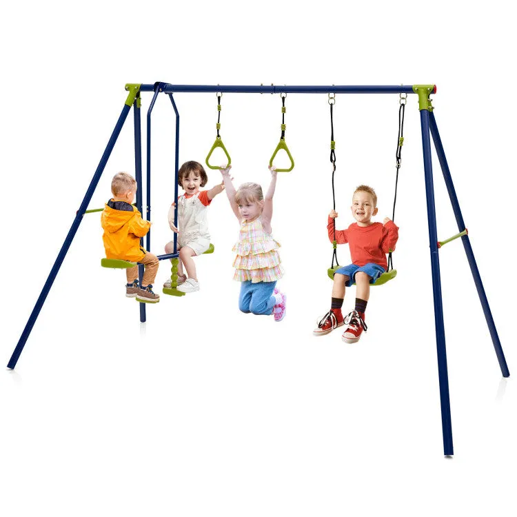 3-in-1 Outdoor Swing Set