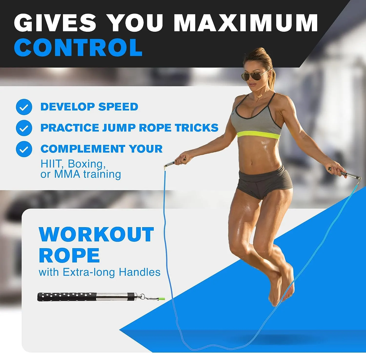 Adjustable Freestyle Jump Rope