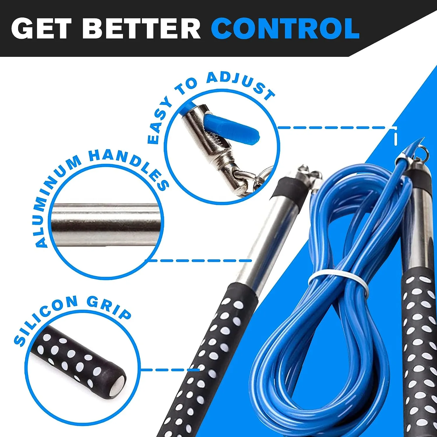 Adjustable Freestyle Jump Rope