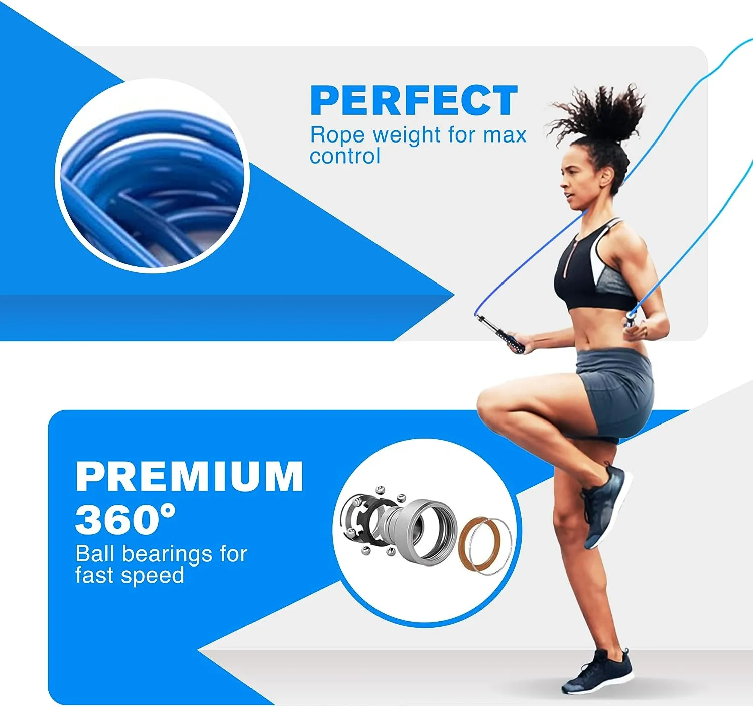 Adjustable Freestyle Jump Rope