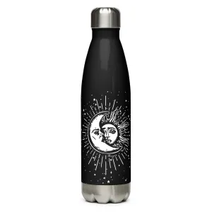 Astral Stainless Steel Water Bottle  - Double-Wall Insulation for Hot & Cold Drinks, Insulated Vacuum Flask, Gym Yoga Essentials - 17oz/500ml