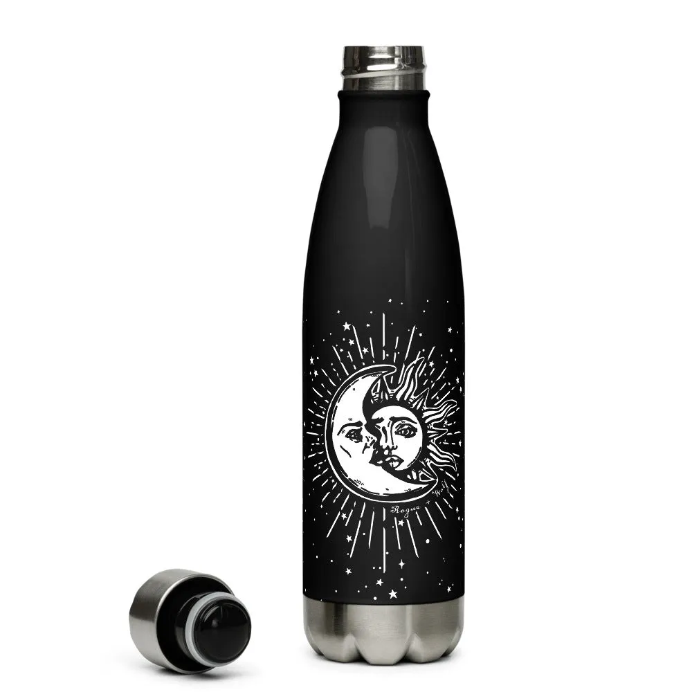 Astral Stainless Steel Water Bottle  - Double-Wall Insulation for Hot & Cold Drinks, Insulated Vacuum Flask, Gym Yoga Essentials - 17oz/500ml