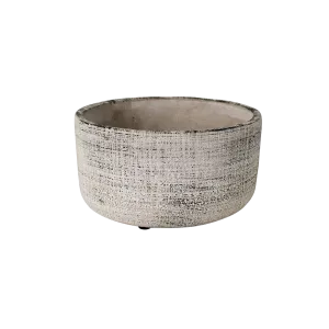 CERAMIC POT CEMENT 19X10CM