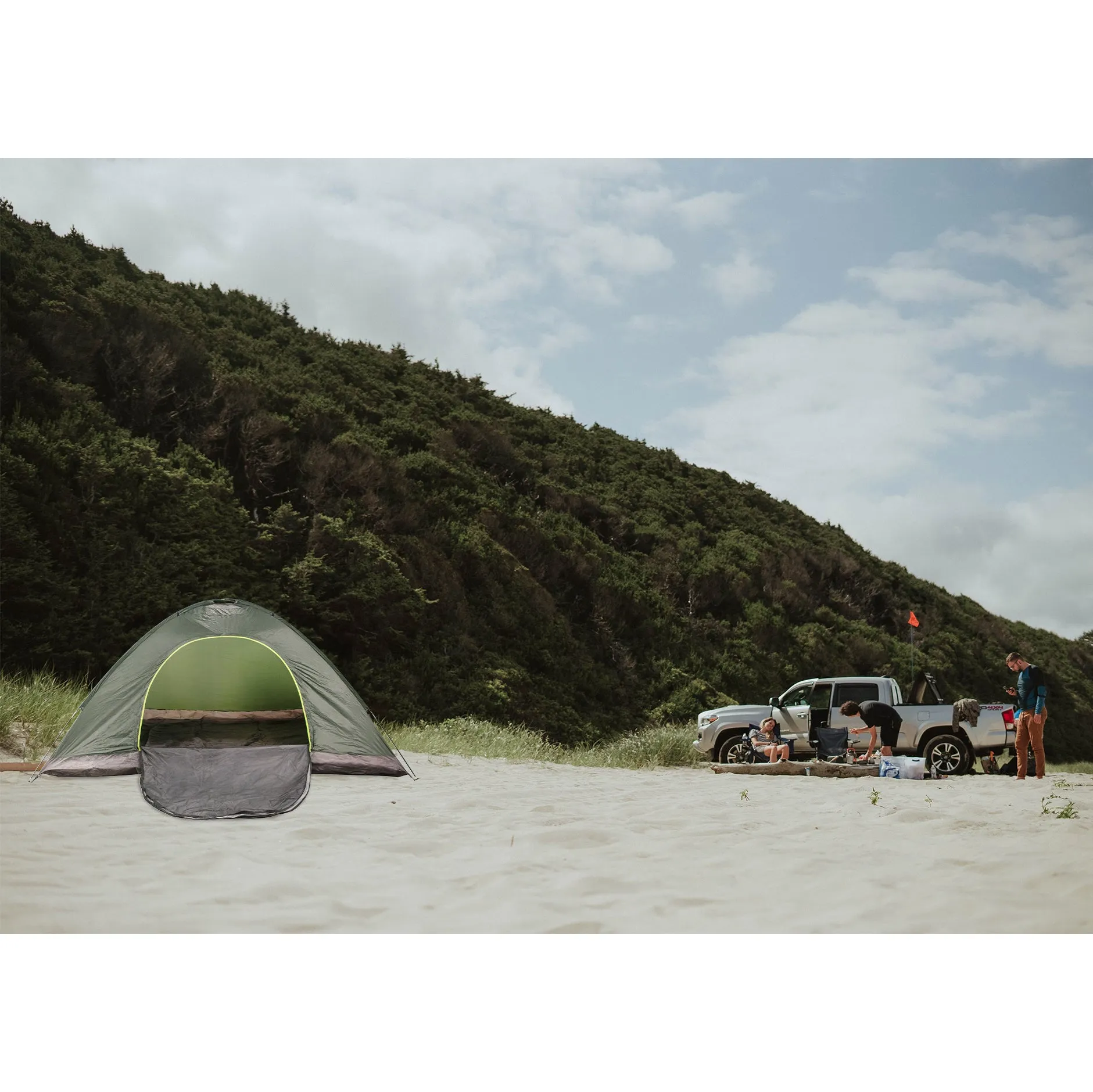 Dome Tent 5-6 Person - Hunter Green