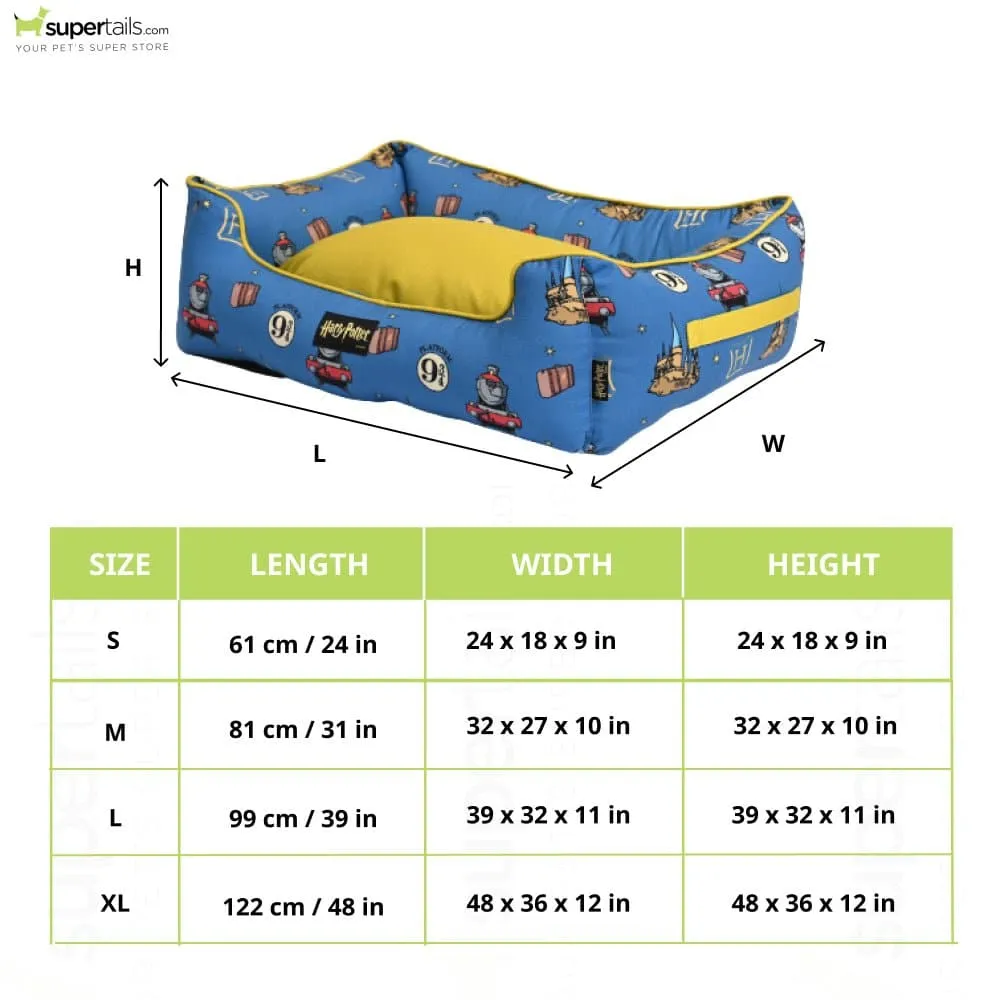 Harry Potter Welcome To Hogwarts Bed for Dogs and Cats