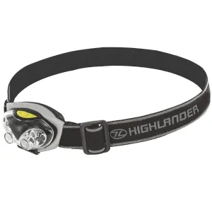 Highlander Spark 4 2 LED Head Torch Black / Silver