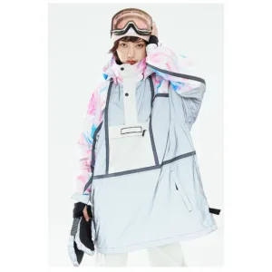 Hooded Thickened Warm And Waterproof Ski Jacket