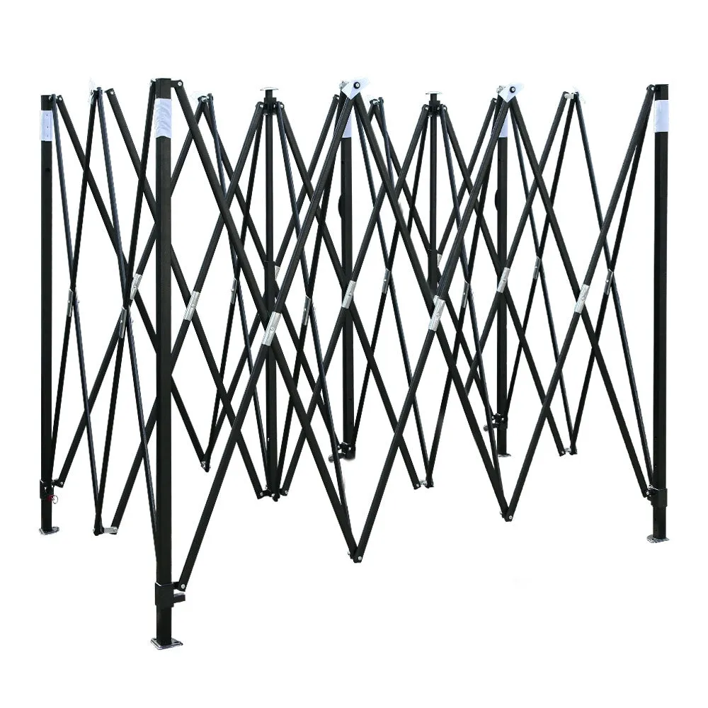 Instahut Gazebo Pop Up Marquee 3x4.5m Folding Wedding Tent Gazebos Shade White