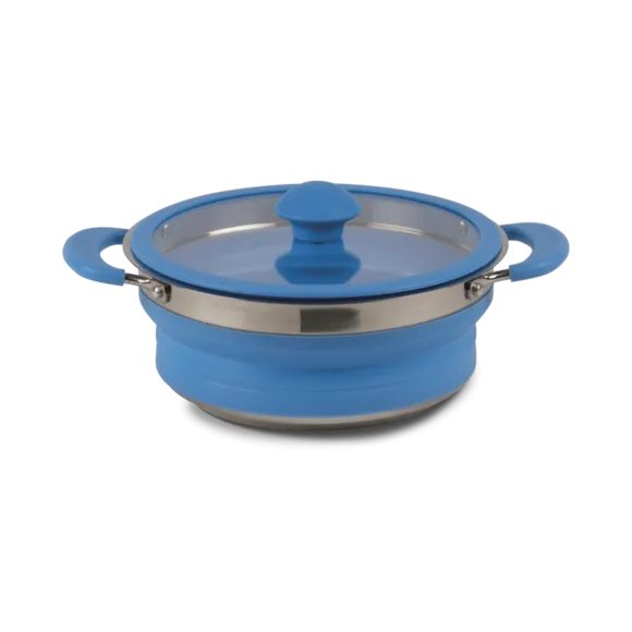 Kampa Folding Saucepan 1.5L BLUE