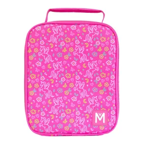 MontiiCo Large Insulated Lunch Bag - Unicorn Magic PINK