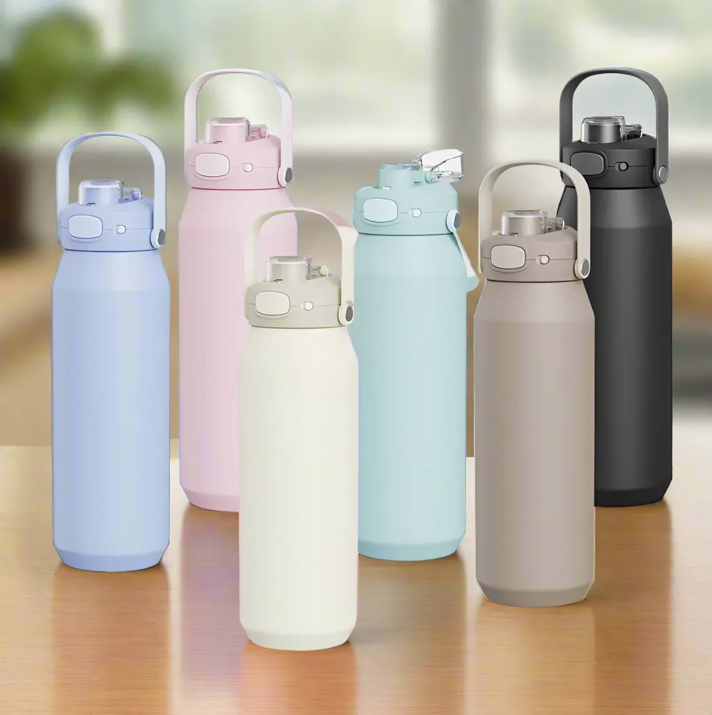 Oasis Capri 1 Litre Insulated Drink Bottle - Alabaster