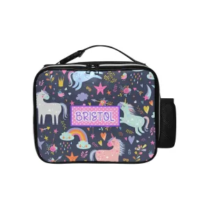 Personalized Custom Unicorn Lunch Box *Matching Tumbler Available*