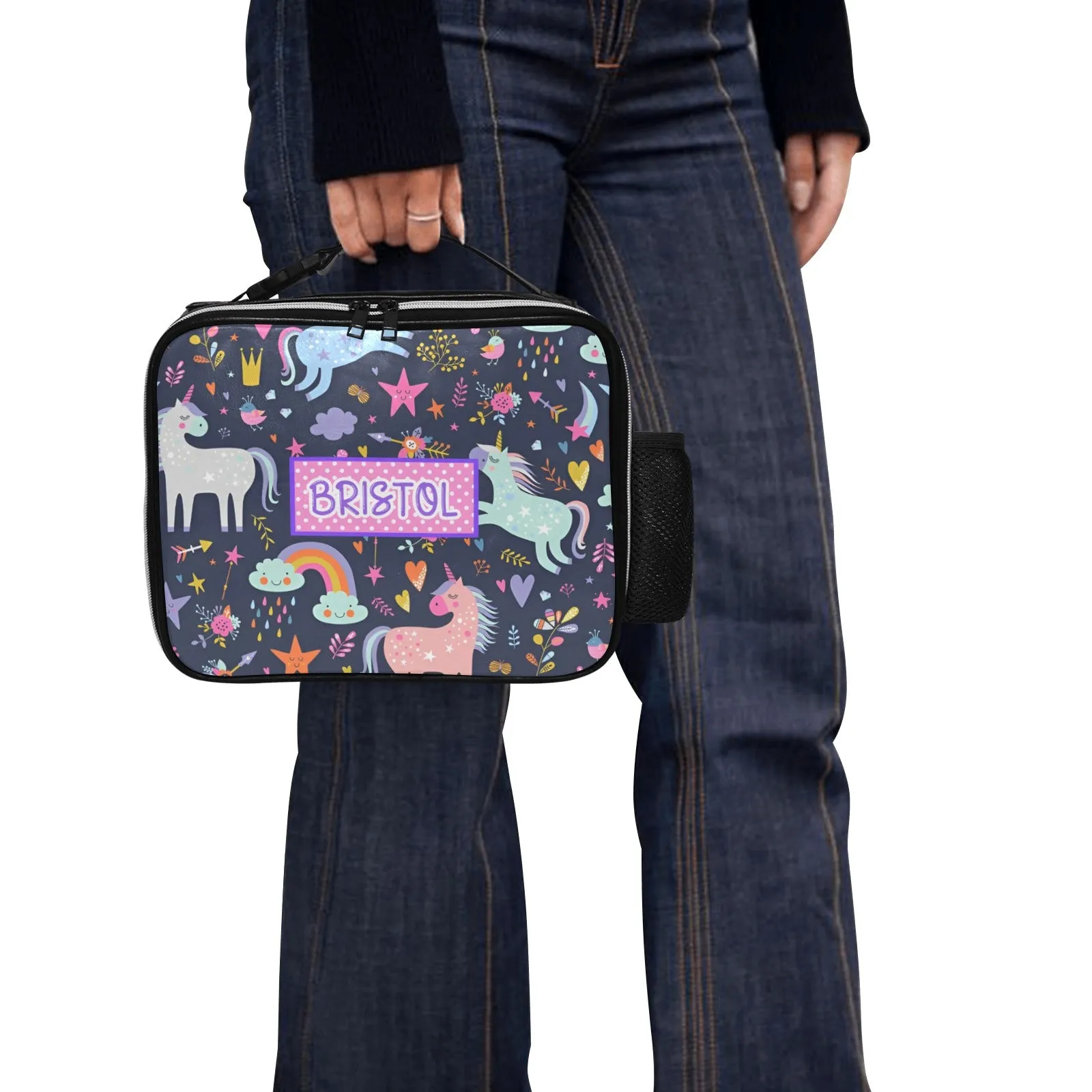 Personalized Custom Unicorn Lunch Box *Matching Tumbler Available*