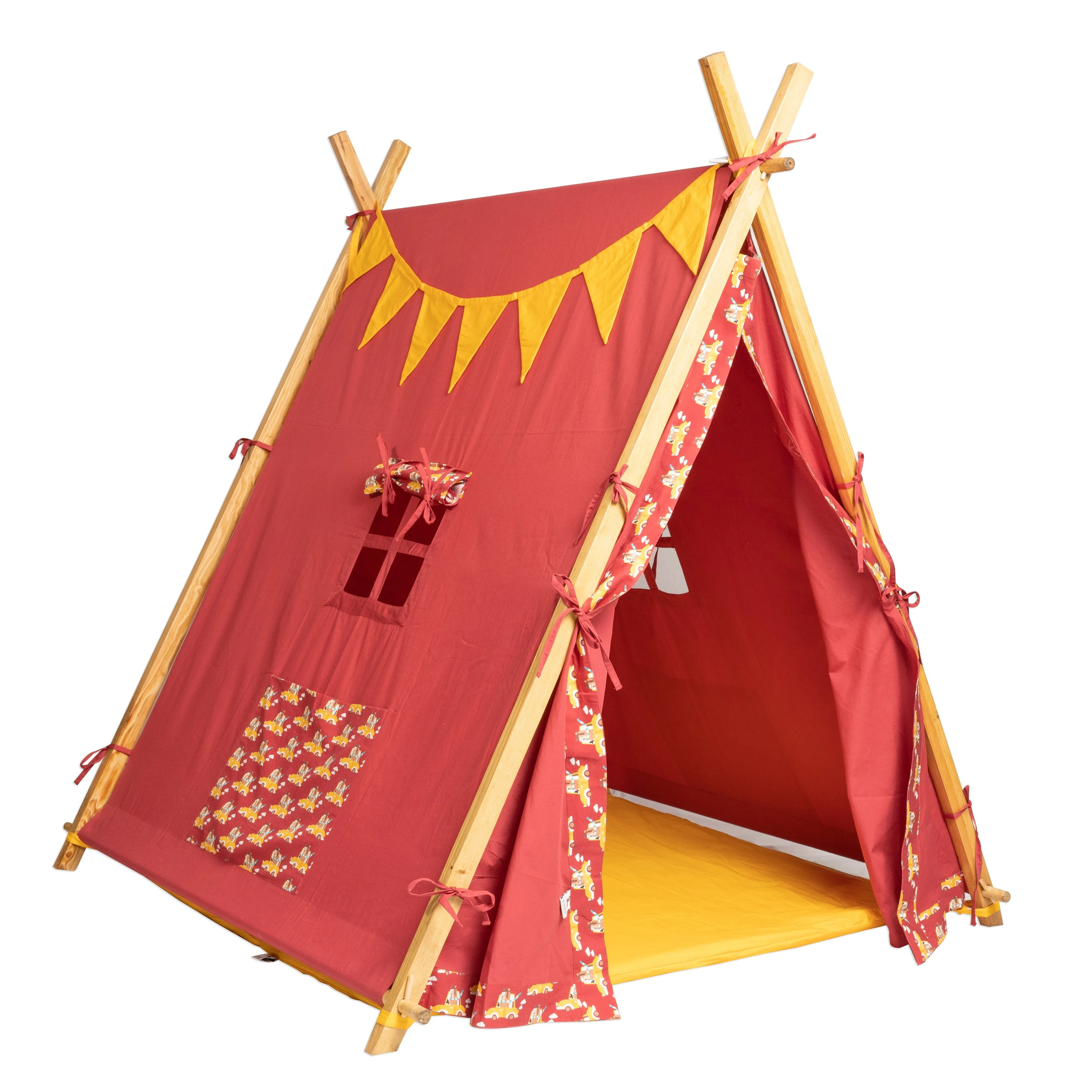 Play Tent -  Bear Drive (Red)