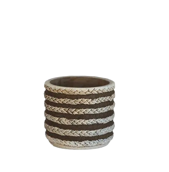 POT RAF 8.5X7.5HCM GREY