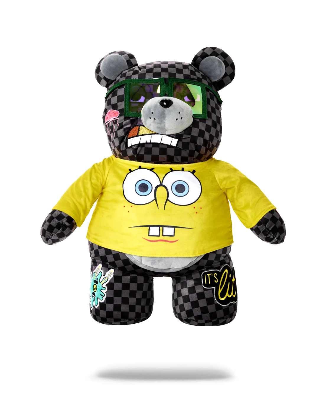 Sprayground Spongebob Moneybear Teddy Bear Backpack B4700