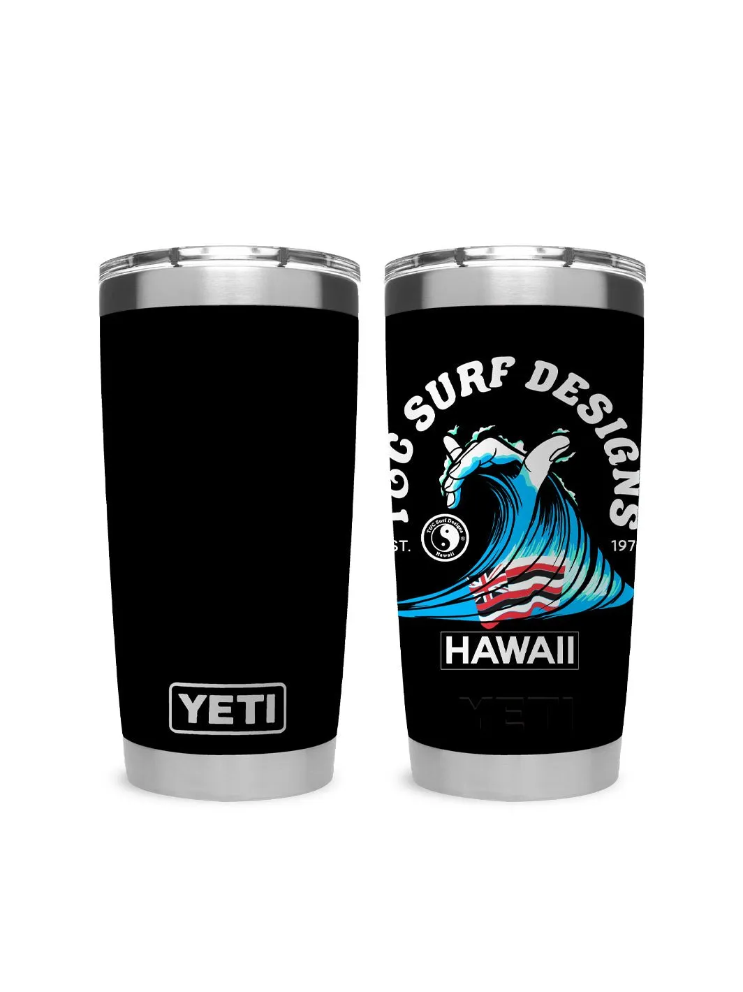 T&C Surf 20 oz Shaka Waves Tumbler Yeti