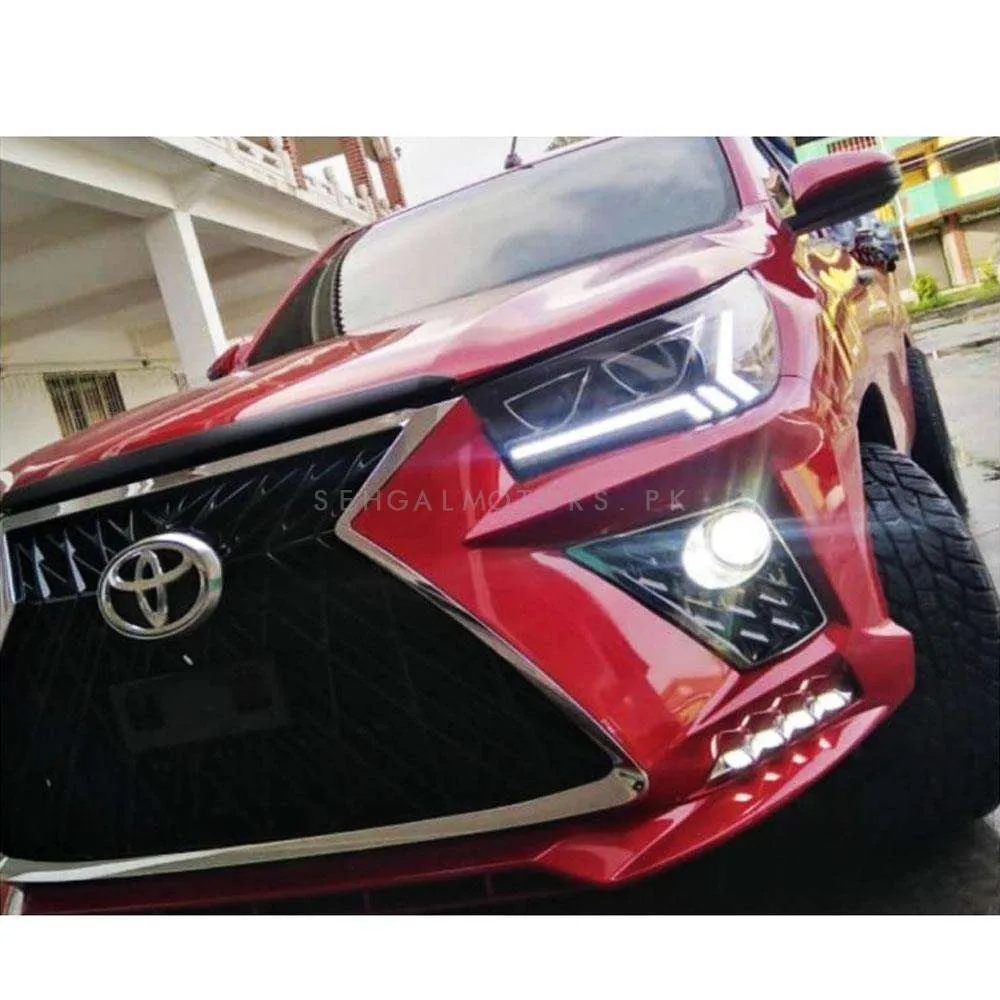 Toyota Hilux Revo/Rocco Audi Style Head Lamps Light Pair