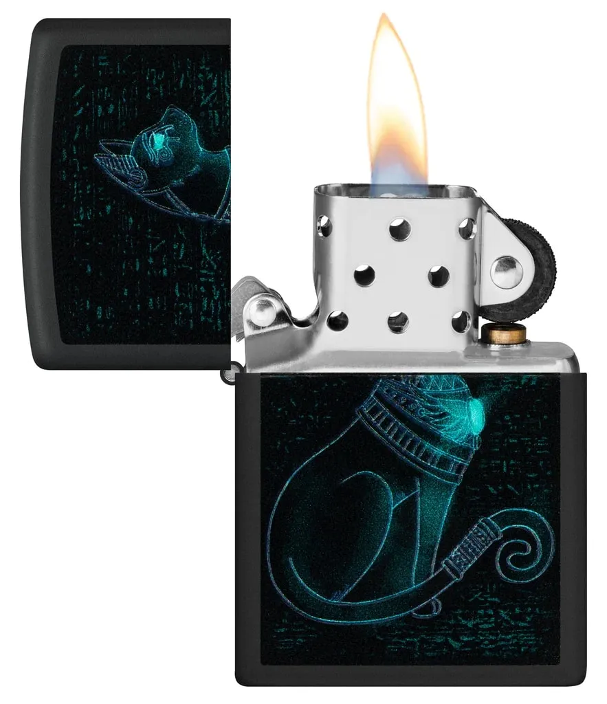 Zippo Spiritual Cat Design - 48582